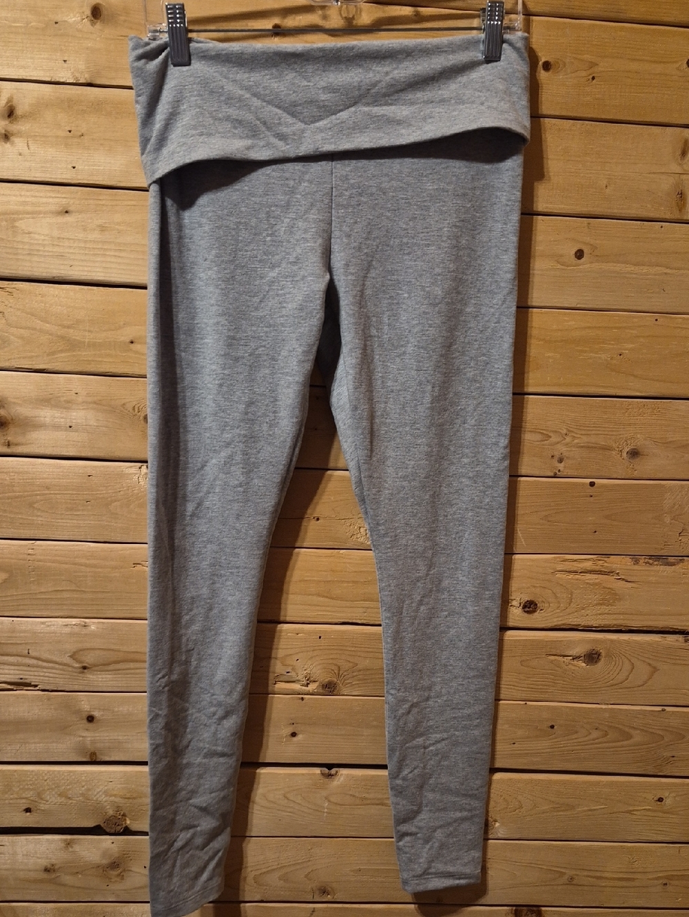 Vintage Foldover Leggings Size Medium Y2k Womens